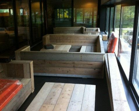 Lounge terras in de serre bedrijfsrestaurant afbeelding 3